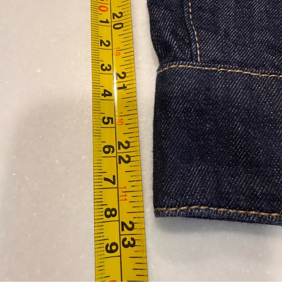 Armani Exchange Women’s “biker” Jeans Size 25 Cropped Zip Pockets - Picture 10 of 13